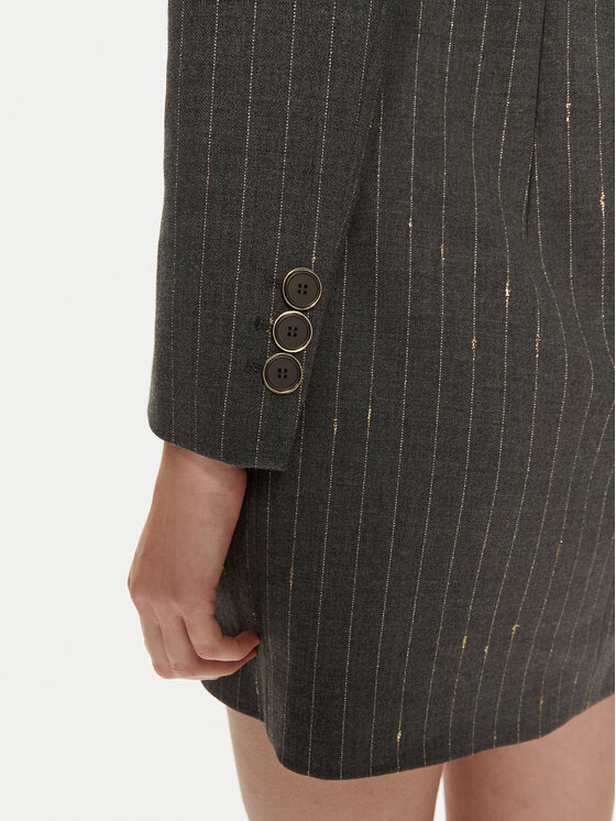 Simona Corsellini Simona Corsellini Ежедневна рокля A24CPAB028 Сив Regular Fit