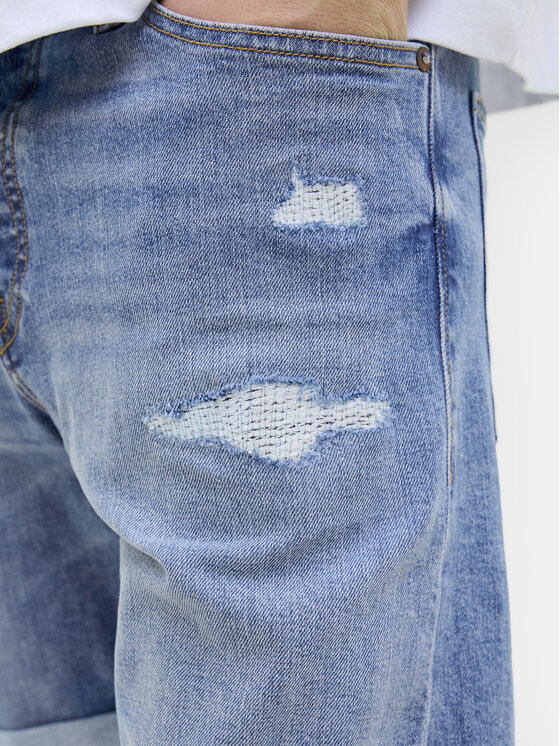 Jack&Jones Jack&Jones Дънкови шорти Rick 12269612 Син Regular Fit