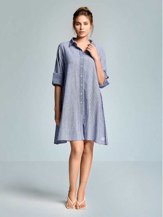 Iconique Iconique Vestito da spiaggia 26-031 Grigio