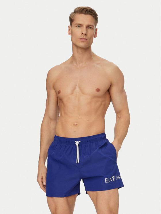 EA7 Emporio Armani EA7 Emporio Armani Plavecké šortky 7M002000 AF13049 MB471 Modrá Regular Fit