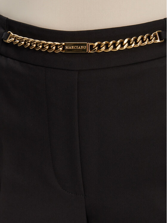 Marciano Guess Marciano Guess Hlače 5GGB17 7311A Crna Regular Fit