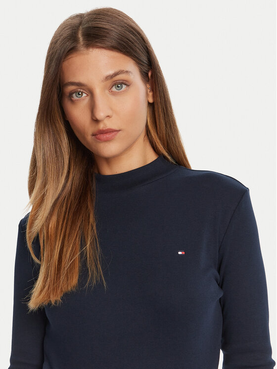 Tommy Hilfiger Tommy Hilfiger Блуза Cody WW0WW47307 Тъмносин Slim Fit