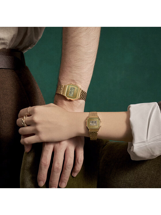 Casio Casio Zegarek 4549526389955 Złoty