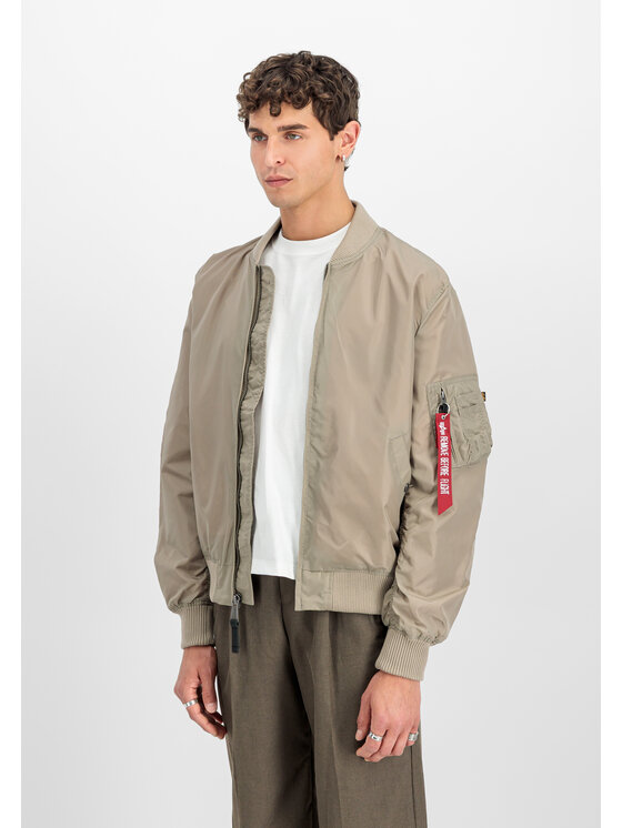 Alpha Industries Alpha Industries Kurtka bomber MA-1 TT Light Bomber Jacket Żółty Slim Fit
