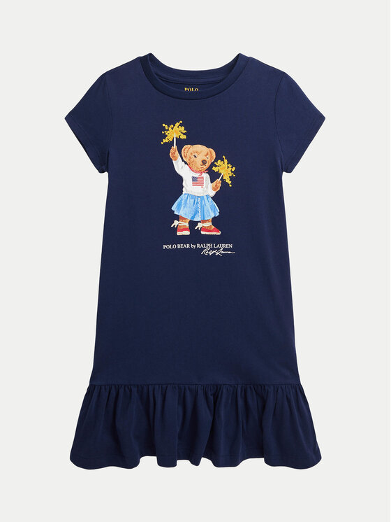 Polo Ralph Lauren Polo Ralph Lauren Každodenní šaty 312953280001 Tmavomodrá Regular Fit