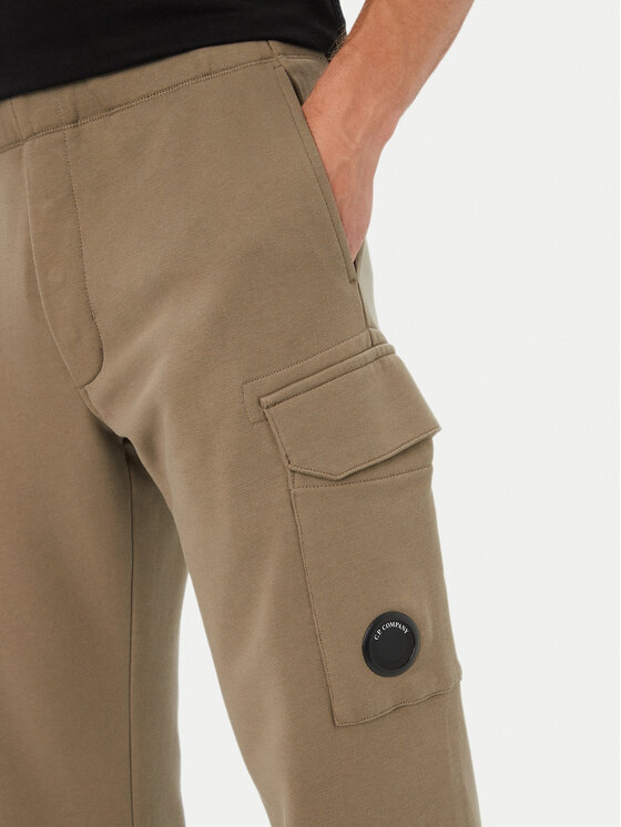 C.P. Company C.P. Company Donji dio trenerke 21CMSP030A005086W Bež Regular Fit