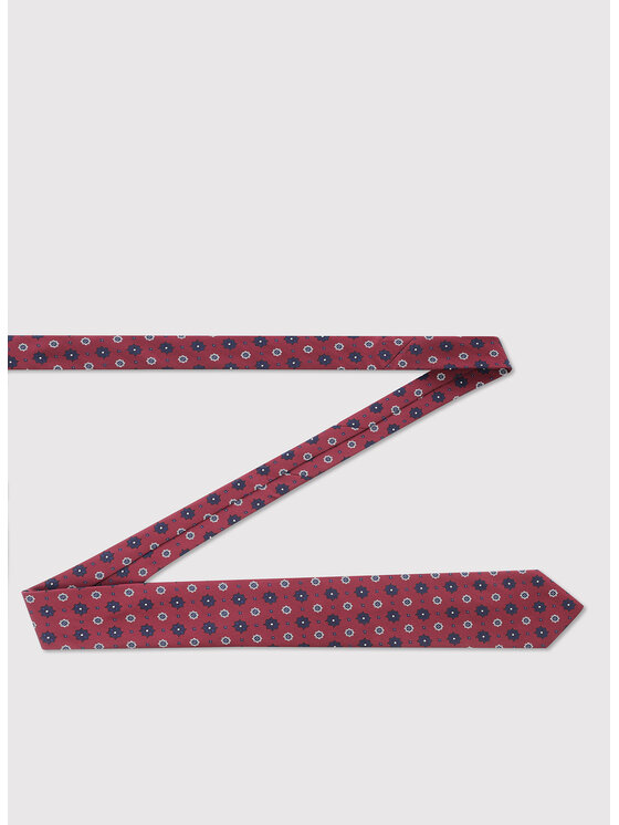 Pako Lorente Pako Lorente Krawat P25WF-KX-011 Bordowy