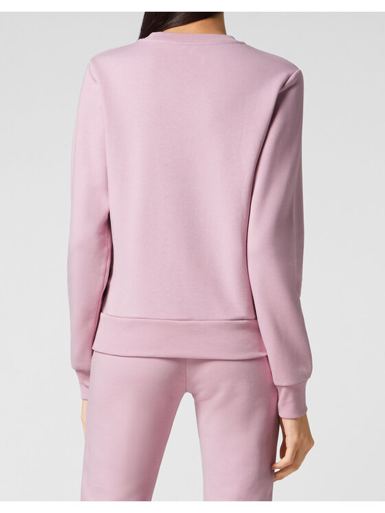 Plein Sport Plein Sport Longsleeve 3155 Fioletowy Regular Fit