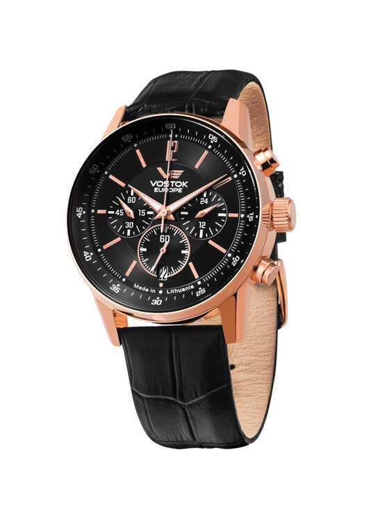 Vostok Europe Vostok Europe Zegarek VK63/560B689 Różowe złoto
