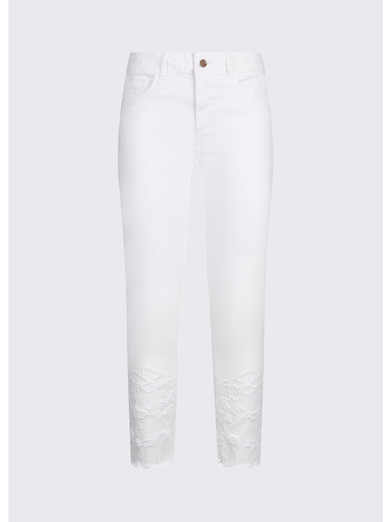 Liu Jo Liu Jo Pantaloni di tessuto WA6260T367AP9255 Viola Slim Fit
