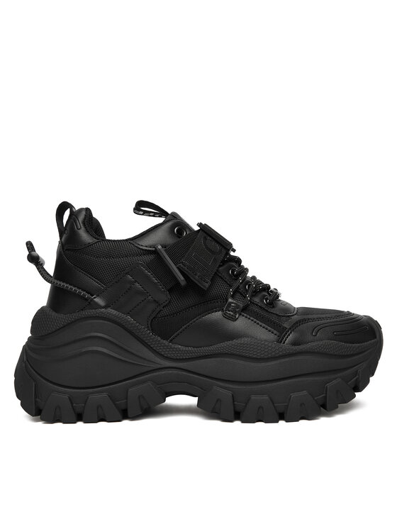 Buffalo Buffalo Superge Lola lace Up Com Lo 1636503 Črna