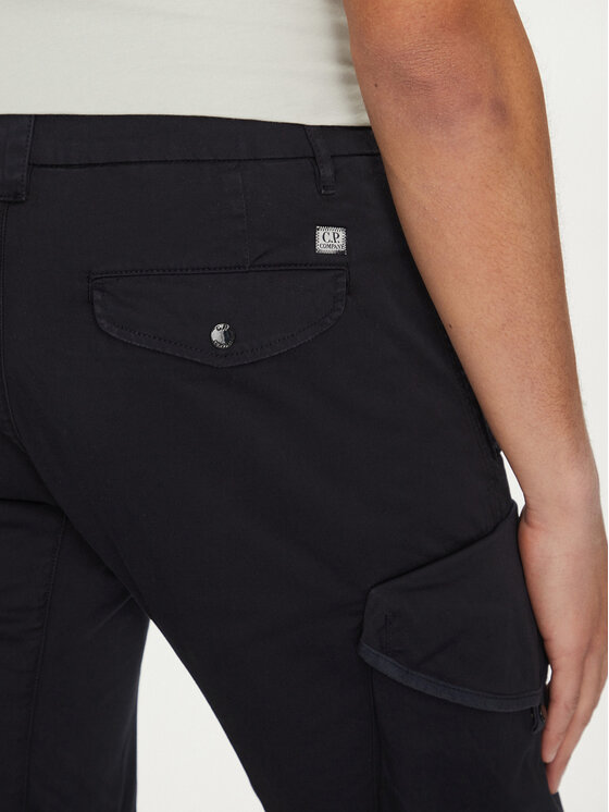 C.P. Company C.P. Company Szövet nadrág 18CMPA058A005694G Sötétkék Regular Fit