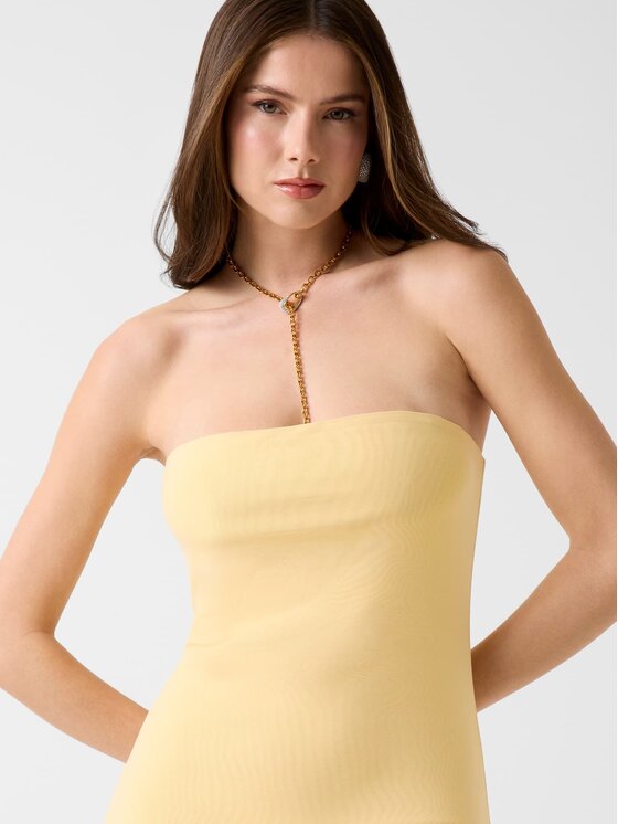 Marciano Guess Marciano Guess Igapäevane kleit 181909 Kollane Classic Fit