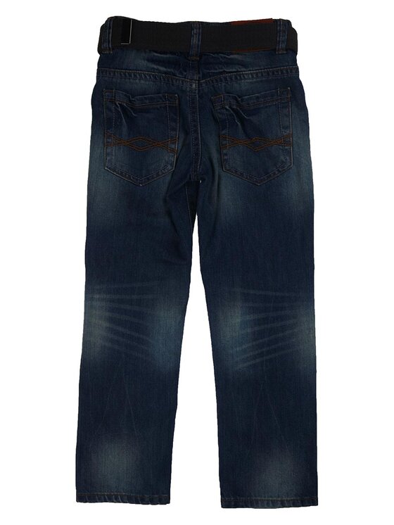 Kanz Kanz Spodnie materiałowe 1514454-0013 Niebieski Basic Fit