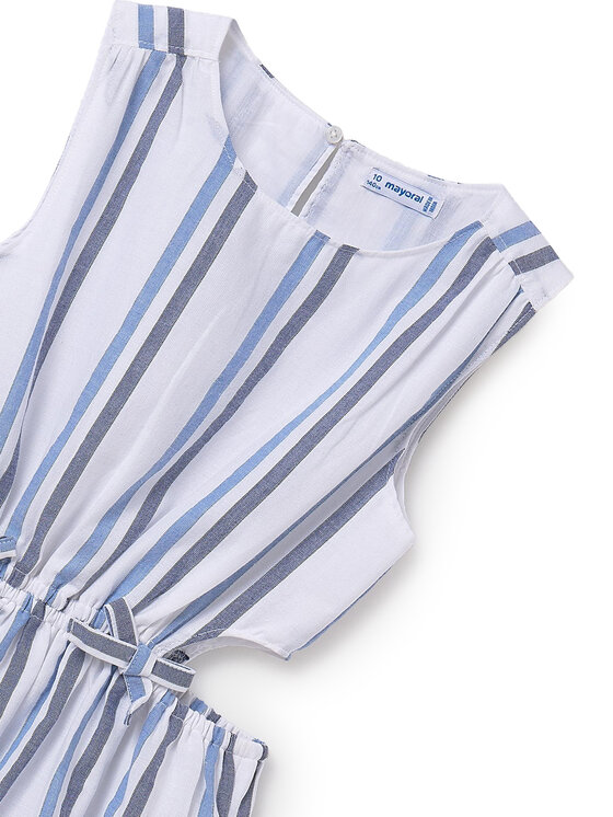Mayoral Mayoral Rochie de vară 6982 Écru Regular Fit