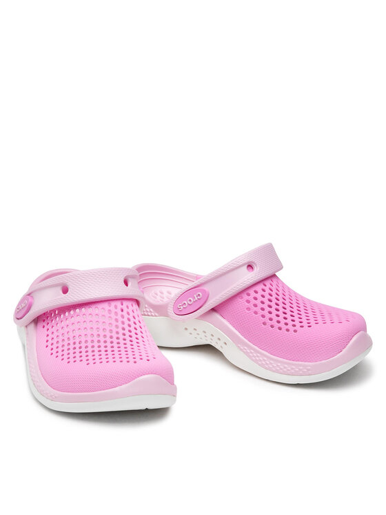Crocs Crocs Klapki Literide 360 Clog K 207021 Różowy