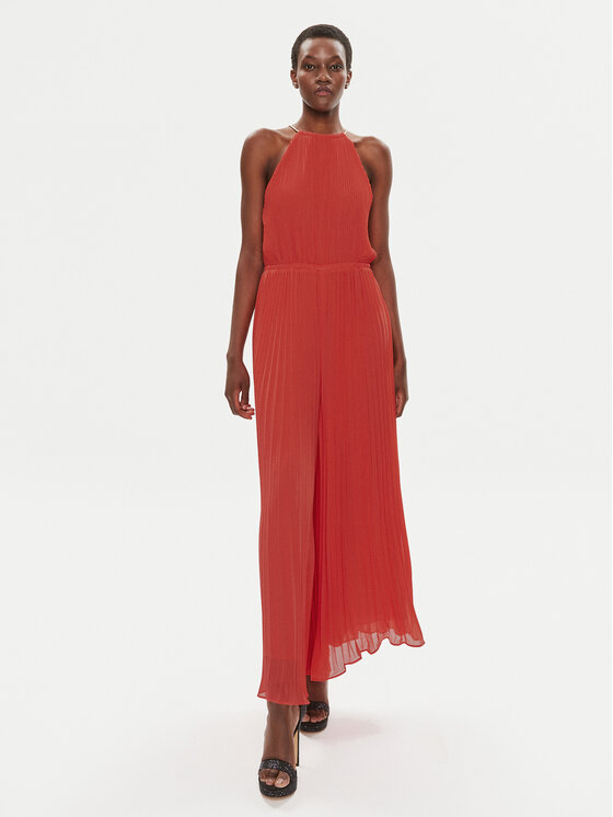 Michael kors jumpsuit rot 2025