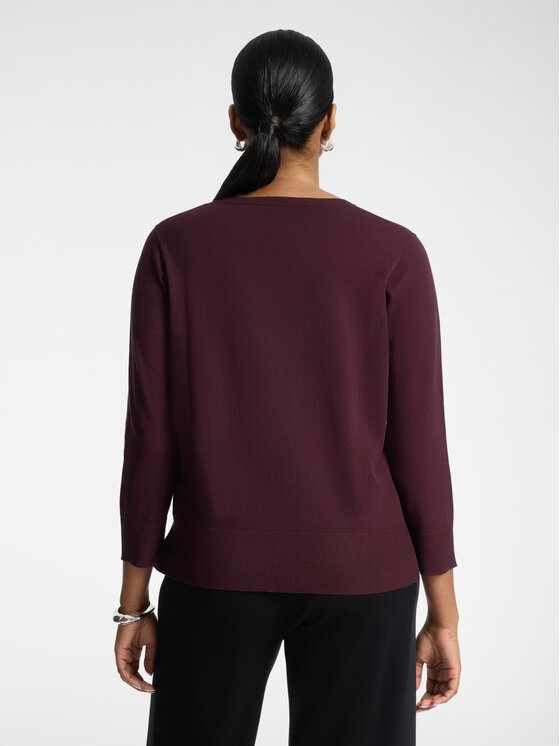 Elena Mirò Elena Mirò Maglione M052Z100825N039 Bordeaux Regular Fit