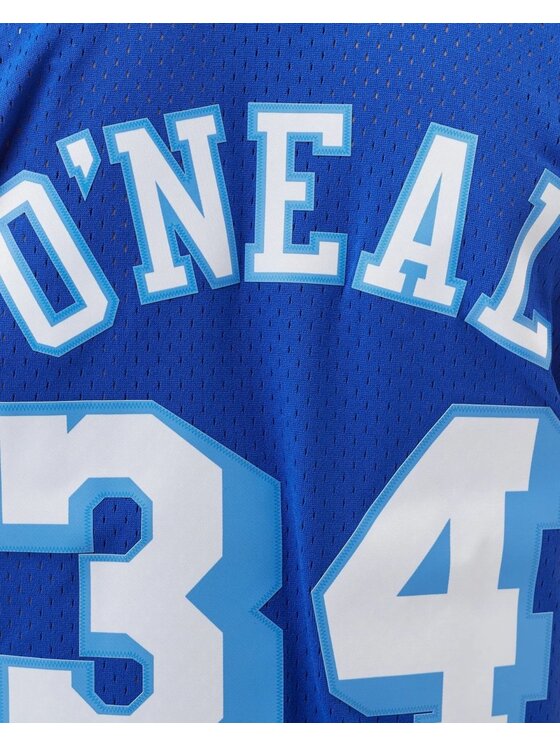 Mitchell & Ness Mitchell & Ness Smanicato NBA SWINGMAN LOS ANGELES LAKERS SHAQUILLE O`NEAL Blu Regular Fit