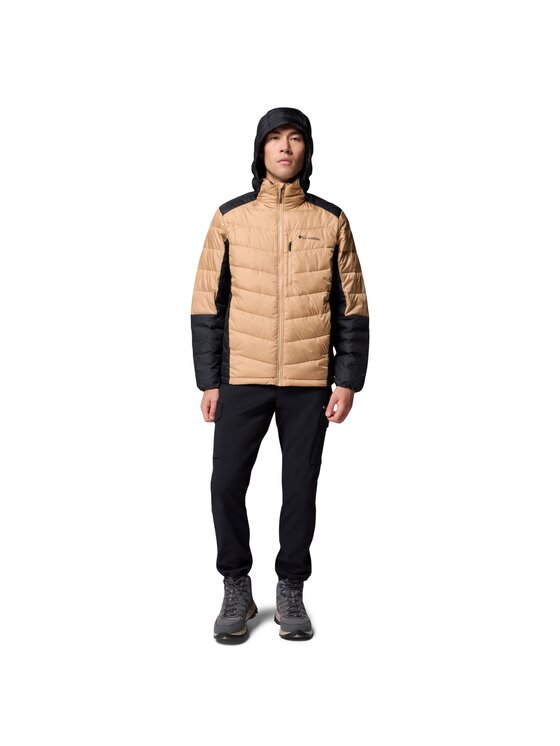 Columbia Columbia Kurtka puchowa 208529 Beżowy Regular Fit