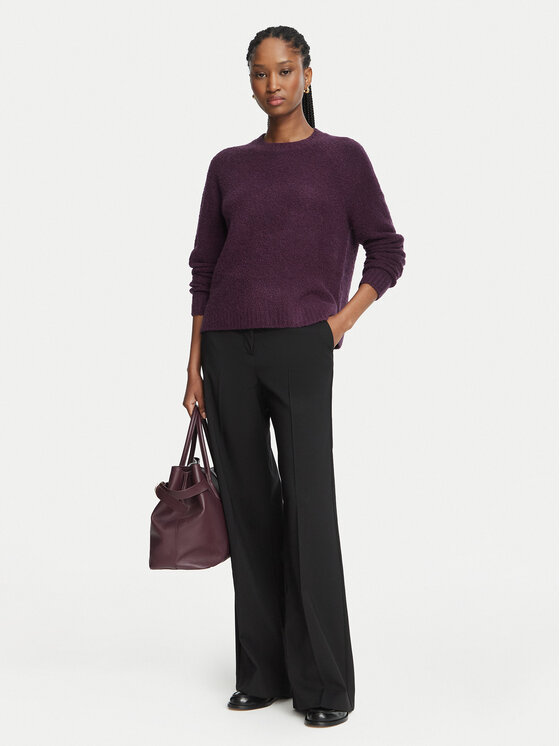 BOSS BOSS Kampsun Febisana 50567052 Lilla Relaxed Fit