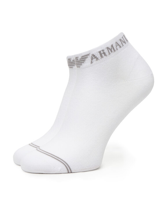 Emporio Armani Underwear Emporio Armani Underwear Trumpos kojinės EW000584 AF20515 M0172 Balta