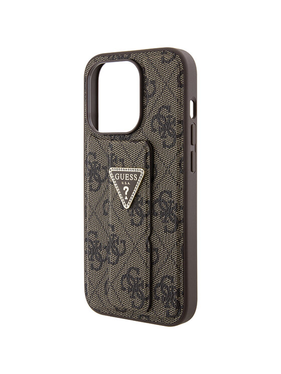 Guess Guess Etui na telefon iPhone 15 Pro Max Brązowy