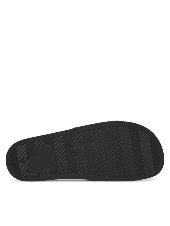 KARL LAGERFELD KARL LAGERFELD Şlapi Kondo KL70005A Negru