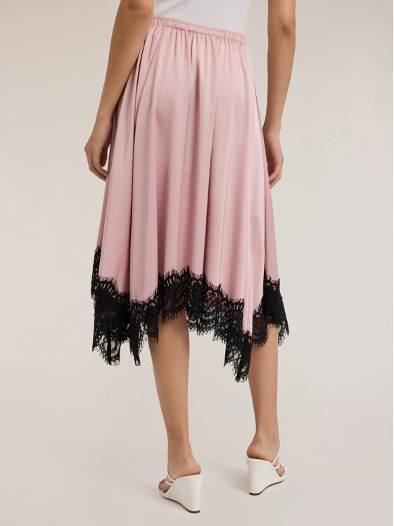 Motivi Motivi Gonna midi 1188W000661N006 Rosa Flared Fit