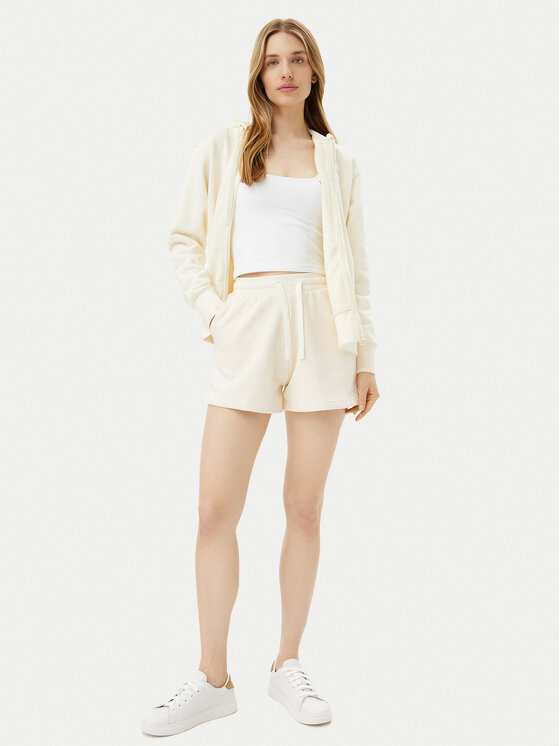 Silvian Heach Silvian Heach Спортивні шорти Steffi GPP25115SH Écru Regular Fit
