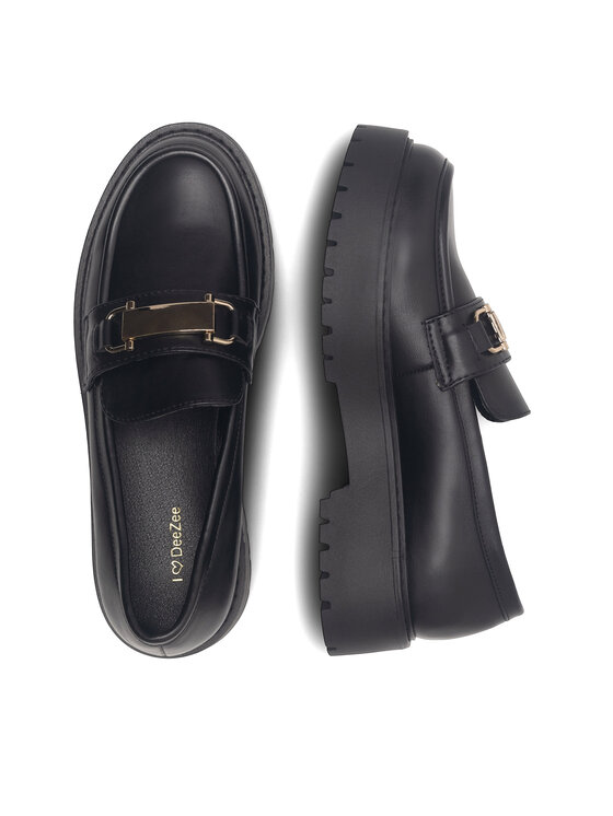 DeeZee DeeZee Loaferice BLANCHE HY18638-4 Crna