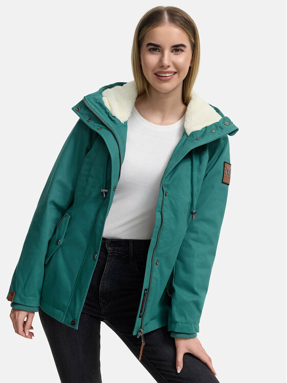 Marikoo Marikoo Kurtka zimowa Bikoo Zielony Regular Fit