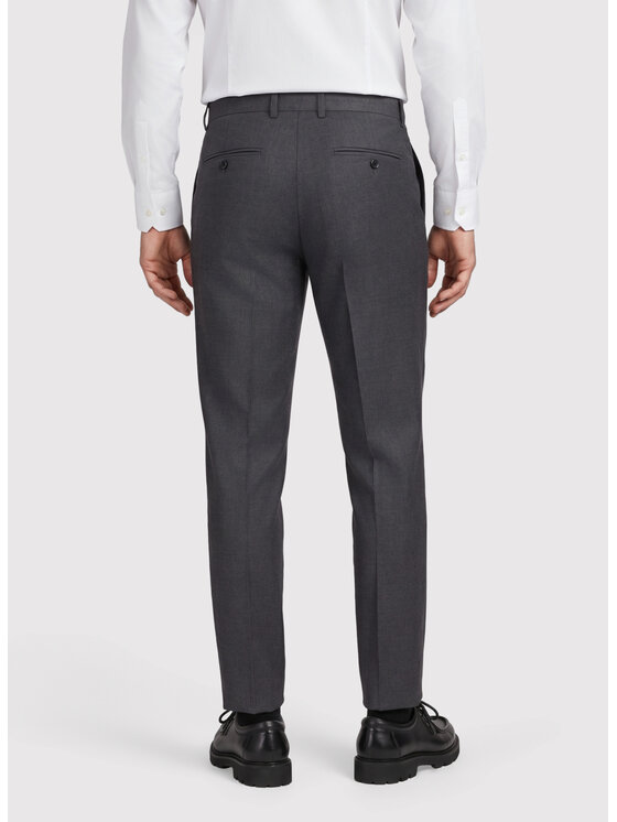 Pako Lorente Pako Lorente Chinosy P26WF-WX-015 Szary Regular Fit