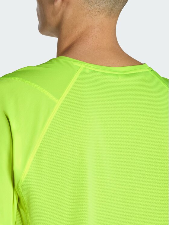 adidas adidas Koszulka techniczna adi365Breeze Running Żółty Regular Fit