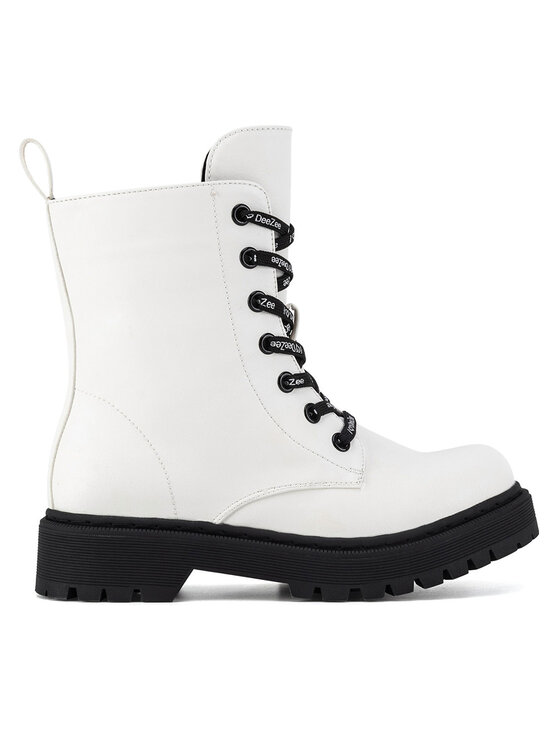 DeeZee DeeZee Schnürschuhe CS5587-16 Weiß