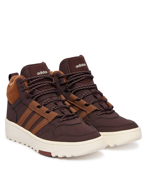 adidas adidas Sneakersy Hoops 4.0 Mid JQ5364 Brązowy
