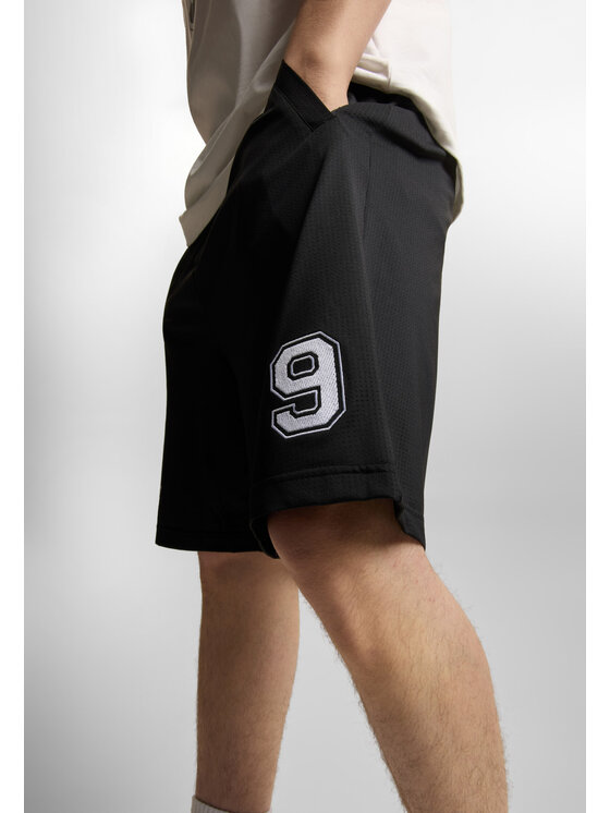 PROSTO. PROSTO. Szorty sportowe Nine Czarny Regular Fit