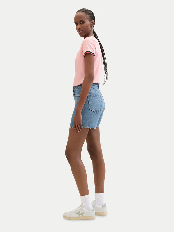 Tom Tailor Denim Tom Tailor Denim Džínsové šortky 1041242 Modrá Mom Fit