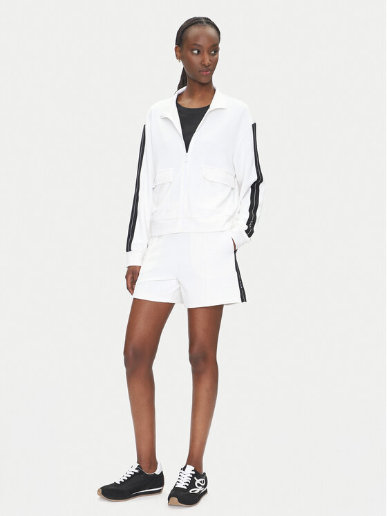 EA7 Emporio Armani EA7 Emporio Armani Auduma šorti 7W000176 AF12643 U0002 Balts Regular Fit