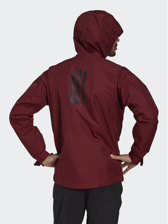 adidas adidas Яке за дъжд Terrex Gtx Paclite HH9183 Бордо Reglan Fit