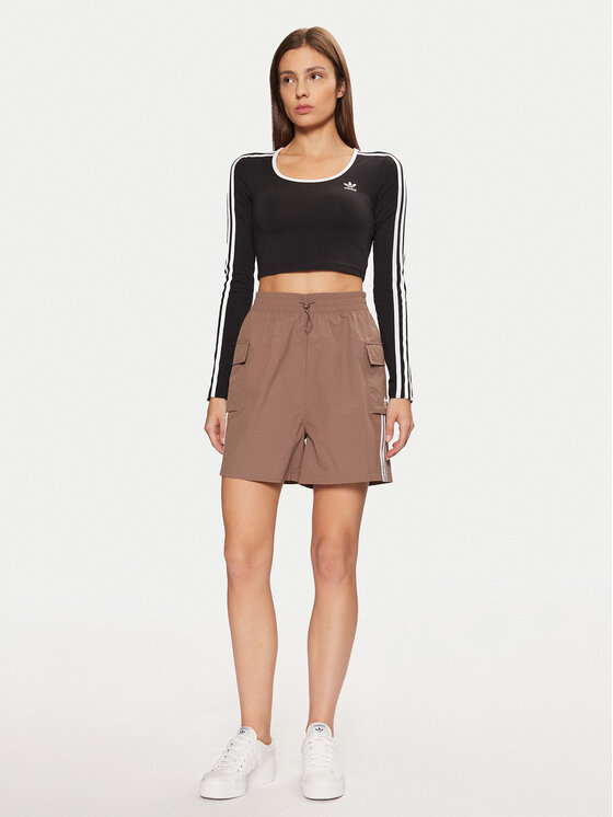 adidas adidas Športne kratke hlače adicolor JC8132 Bež Loose Fit
