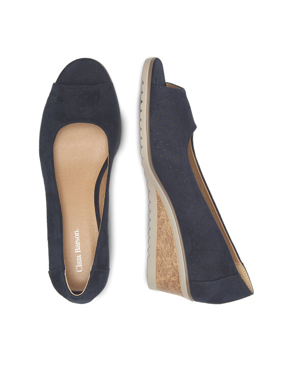 Clara Barson Clara Barson Halbschuhe WYL3397-4 Dunkelblau