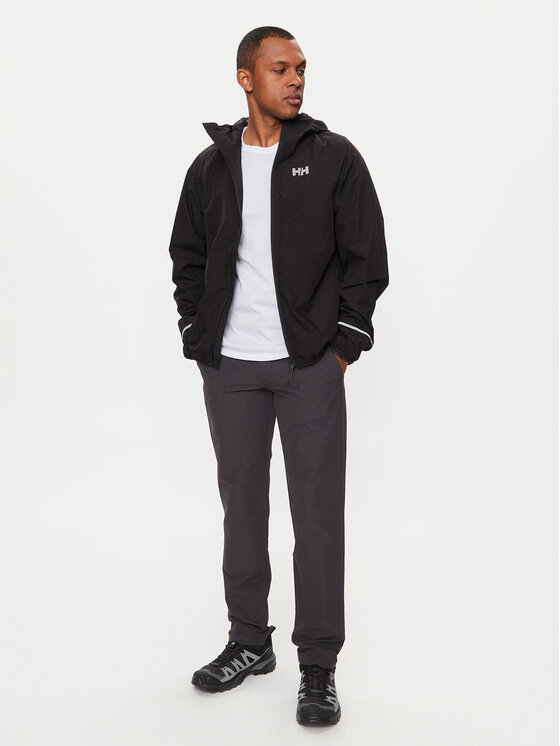 Helly Hansen Helly Hansen Дощовик Fast Hellytech Jacket 53974 Чорний Regular Fit