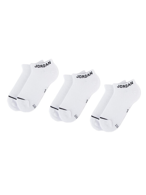 Nike Nike Unisex trumpų kojinių komplektas (3 poros) SX5546 100 Balta