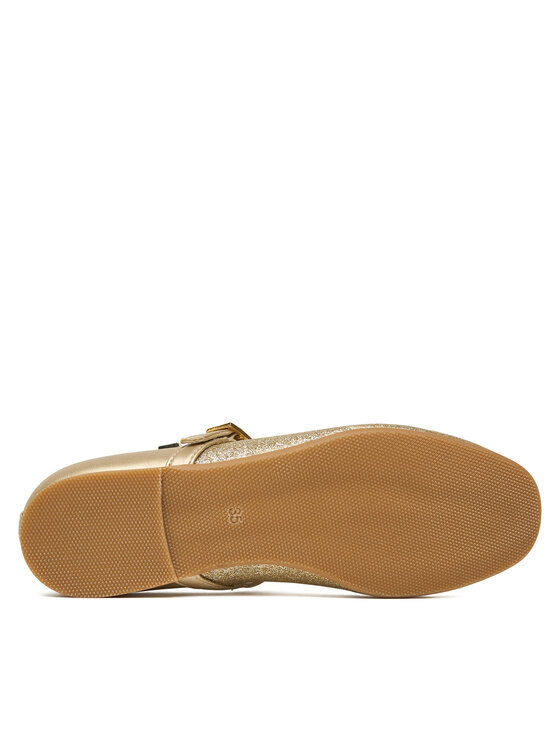 Tommy Hilfiger Tommy Hilfiger Balerinos Ballerina T4A3-33930-0572 S Auksinė