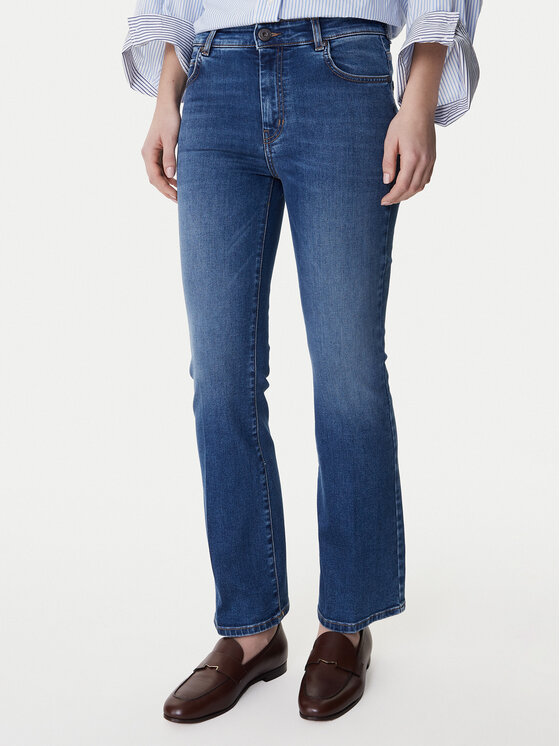 Weekend Max Mara Jeansy Rapallo 2615181071 Niebieski Skinny Fit