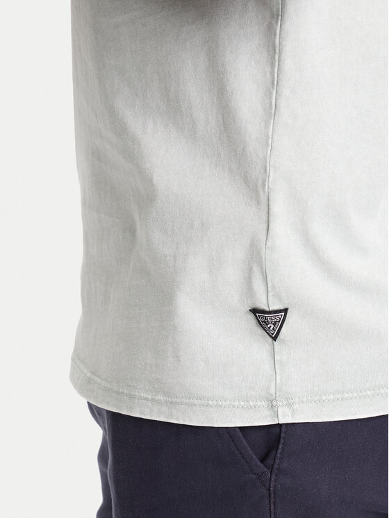 Guess Guess Marškinėliai M5YI42 KBW41 Žalia Regular Fit