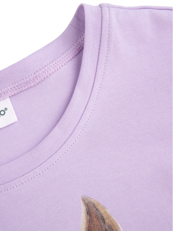 Coccodrillo Coccodrillo Tričko WC5143222VGB Fialová Regular Fit