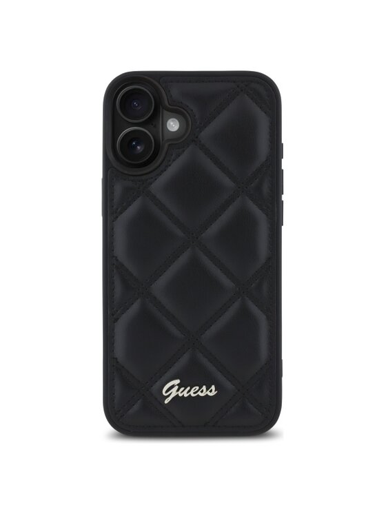 Guess Guess Etui na telefon Apple iPhone 16 Czarny