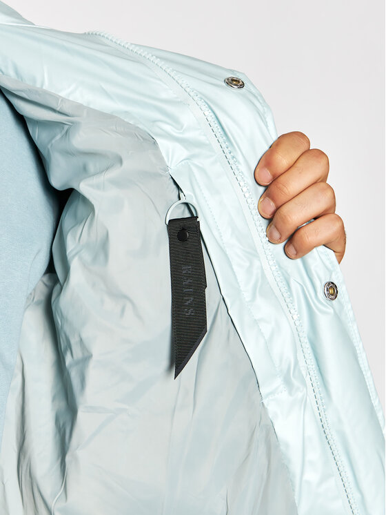 Rains Rains Giubbotto invernale Unisex 1522 Celeste Boxy Fit